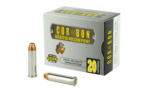 Ammunition Corbon Ammo Self Defense 357Magnum|38Special CORBON 357MAG 110GR JHP 20/500 • Model: Self Defense